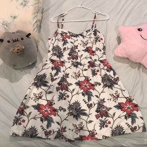 Floral Sweetheart Dress (The LOFT)